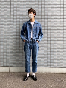 一休さん(メンズ・184cm)の春コーディネート