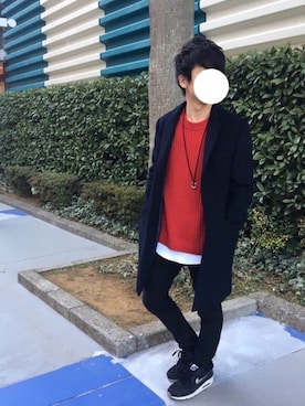 たくまるさん（メンズ・160cm）の冬コーディネート