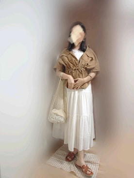 こあらさん(レディース・159cm)の夏コーディネート