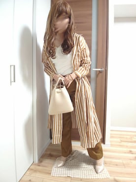 こあらさん（レディース・159cm）の秋コーディネート