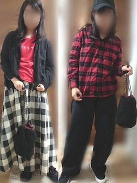 こあらさん（レディース・159cm）の秋コーディネート