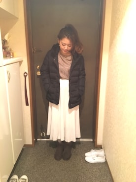 maminさん（レディース・152cm）の冬コーディネート