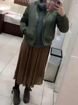 きぃーさん（レディース・160cm）の冬コーディネート