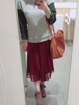 きぃーさん（レディース・160cm）の秋コーディネート