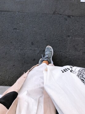「アイテム（シャツワンピース）」を使った、YAEK☺︎さん（レディース・157cm・20代）の春コーディネート