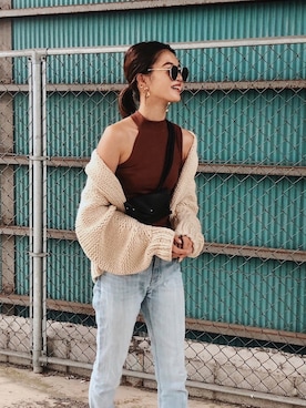 K A R E Nさん（レディース・167cm）の秋コーディネート