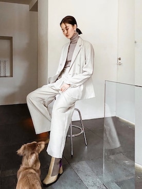 K A R E Nさん（レディース・167cm）の春コーディネート