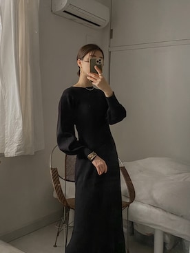 K A R E Nさん（レディース・167cm）の冬コーディネート