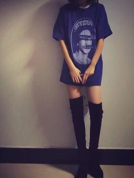「STUART WEITZMAN（スチュアートワイツマン）のアイテム（アクセサリー）」を使った、lureAmさん（レディース・165cm）の冬コーディネート