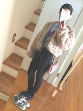 こみたんさん（レディース・154cm）の冬コーディネート