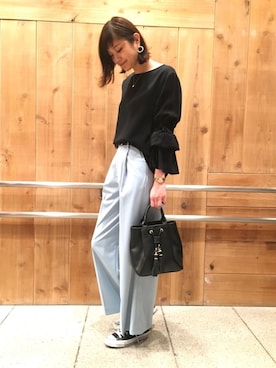 mio🍑さん（レディース・172cm）の冬コーディネート