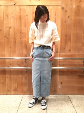 mio🍑さん（レディース・172cm）の冬コーディネート