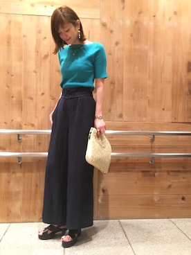 mio🍑さん（レディース・172cm）の夏コーディネート