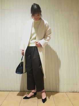 mio🍑さん（レディース・172cm）の冬コーディネート