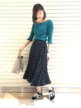 mio🍑さん（レディース・172cm）の春コーディネート