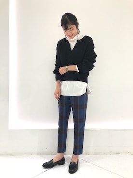 mio🍑さん（レディース・172cm）の冬コーディネート