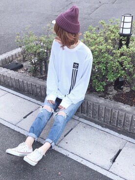 maki☆*さん（レディース・156cm）の冬コーディネート