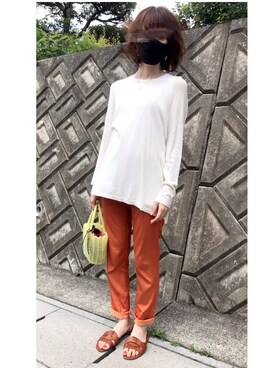 「AKTE（アクテ）のアイテム（アクセサリー）」を使った、maki☆*さん（レディース・156cm）の夏コーディネート