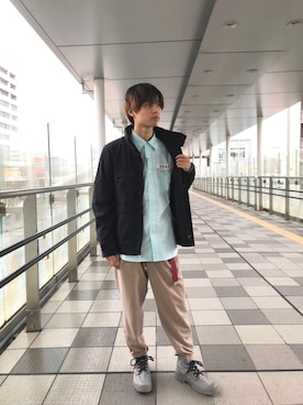 「M65」｜Yuuさん（メンズ・167cm）の春コーディネート