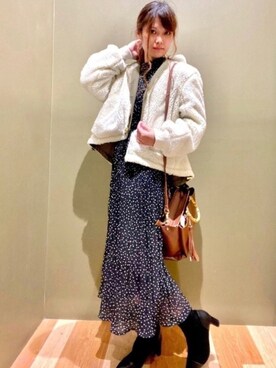 mocho❤︎❤︎さん(レディース・156cm)の冬コーディネート