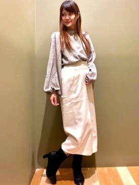 mocho❤︎❤︎さん（レディース・156cm）の冬コーディネート