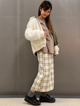 mocho❤︎❤︎さん(レディース・156cm)の冬コーディネート