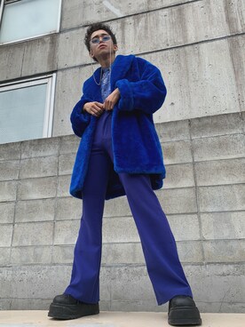 「model」｜「アイテム（ジャケット/アウター）」を使った、エ イ 痔さん（メンズ・172cm）の秋コーディネート