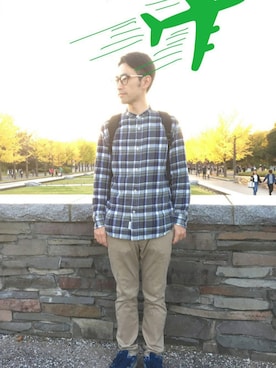 カラカジのYJさん（メンズ・175cm）の秋コーディネート