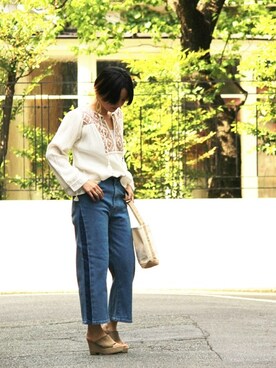 NAKATAさん（レディース・166cm）の春コーディネート