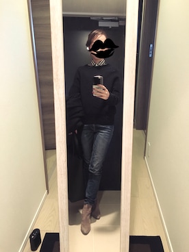 mamemameさん（レディース・162cm）の冬コーディネート