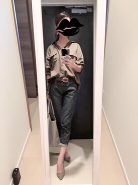 mamemameさん（レディース・162cm）の夏コーディネート