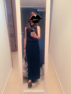 「FORDMILLS（フォードミルズ）のアイテム」を使った、mamemameさん（レディース・162cm）の夏コーディネート