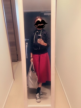 mamemameさん（レディース・162cm）の秋コーディネート