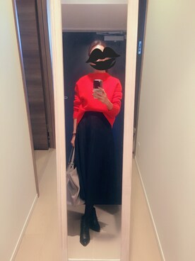 「アイテム（ブーティ）」を使った、mamemameさん（レディース・162cm・30代）の秋コーディネート