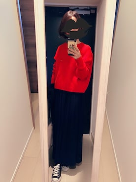 「FORDMILLS（フォードミルズ）のアイテム」を使った、mamemameさん（レディース・162cm）の秋コーディネート