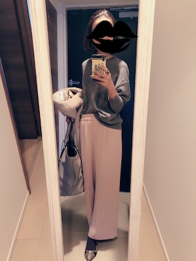 mamemameさん（レディース・162cm）の冬コーディネート