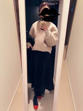 mamemameさん（レディース・162cm）の冬コーディネート