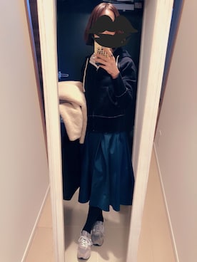 mamemameさん（レディース・162cm）の冬コーディネート