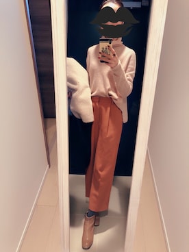 mamemameさん（レディース・162cm）の冬コーディネート