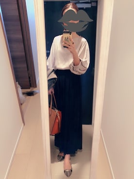 「FORDMILLS（フォードミルズ）のアイテム」を使った、mamemameさん（レディース・162cm）の春コーディネート