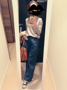 「FORDMILLS（フォードミルズ）のアイテム」を使った、mamemameさん（レディース・162cm）の春コーディネート