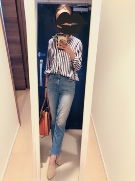 mamemameさん（レディース・162cm）の夏コーディネート