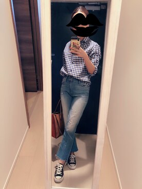 mamemameさん（レディース・162cm）の夏コーディネート