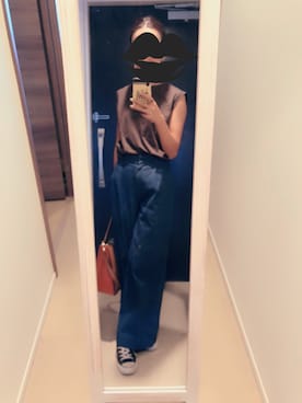 「FORDMILLS（フォードミルズ）のアイテム」を使った、mamemameさん（レディース・162cm）の夏コーディネート