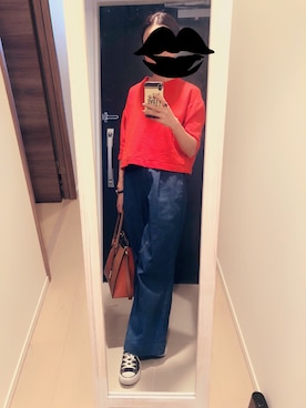 「FORDMILLS（フォードミルズ）のアイテム」を使った、mamemameさん（レディース・162cm）の秋コーディネート