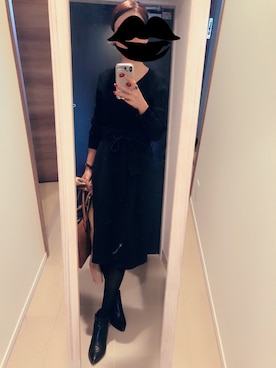 「KariAng（カリアング）のアイテム」を使った、mamemameさん（レディース・162cm）の秋コーディネート