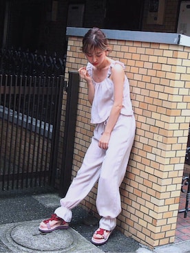 merry jenny 吉河唯さんのコーディネート