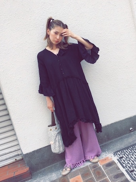 merry jenny 吉河唯さんのコーディネート