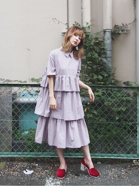 merry jenny 吉河唯さんのコーディネート