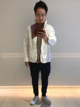 「HAVERSACK」｜KANATAさん（メンズ・160cm）の冬コーディネート